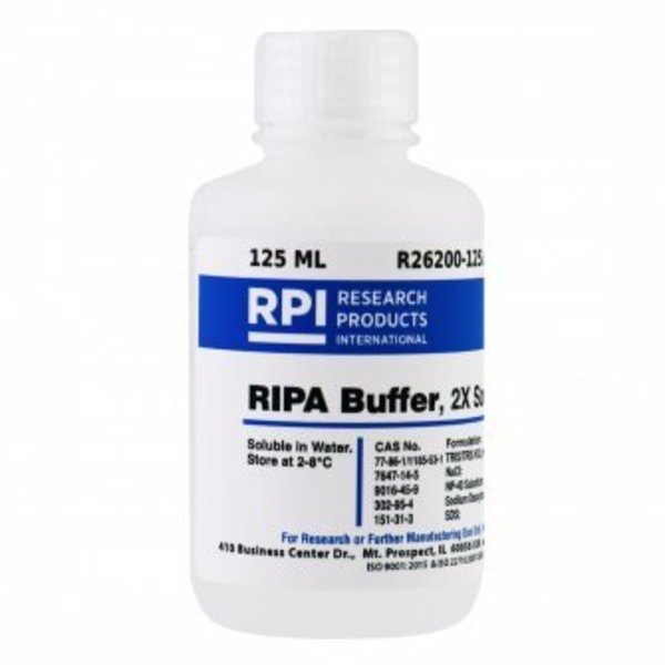 Rpi RIPA Buffer 2X Solution, 125 ML R26200-125.0